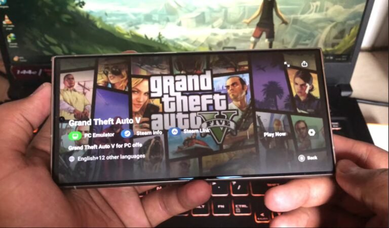 GTA 5 For Android by GameHub Emulator